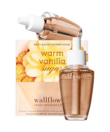 Bath and Body Works New Look! Warm Vanilla Sugar Wallflowers 2-Pack Refills