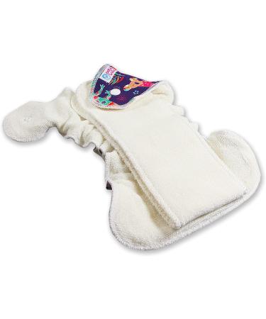 Petit Lulu Newborn Diaper (2-6kg) with Snap Fasteners - Feathers & Arrows Design | Eco-Friendly International Shipping - Buy Online on GoSupps.com