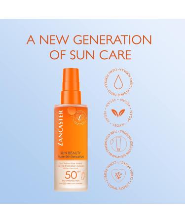 Lancaster Sun Beauty Sun Protective Water SPF50 150ml - Broad Spectrum Sunscreen for Body - Buy Online on GoSupps.com