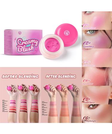 Soft Cheek Mousse - Natural Color - Full Pigment - Long Lasting Matte Finish - Easy to Blend for Every Skin Tone - Buy Online on GoSupps.com
