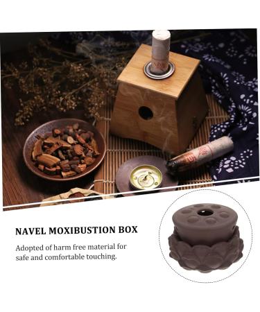 Frcolor Kasten Umbilical Heating Moxa | Portable Moxibustion Pot - Health & Body Care Tools for Home Use - Buy Online on GoSupps.com