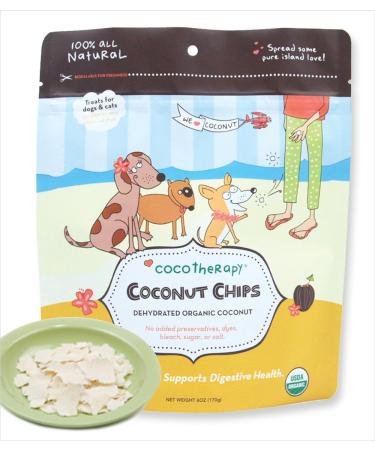 CoCoTherapy Coconut Chips - 6 oz, (Pack of 2)