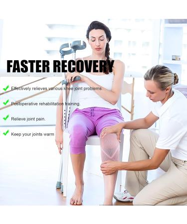 KGONE 2 Pack Knee Support Brace for Women Compression Knee Sleeve for Arthritis Joint Pain Pain Relief Meniscus Tear Injury Recovery Fitness Running Work Out Gym Hiking Sports - Buy Online on GoSupps.com