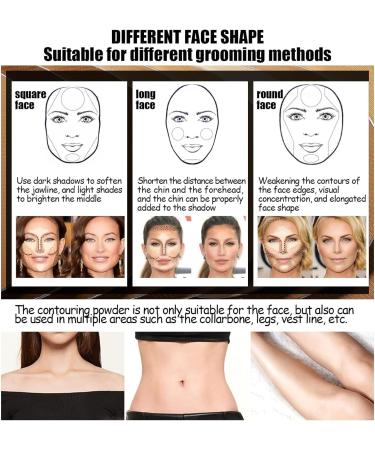 Katiluxiya Matte 8 Color Ttimming Makeup Palette Powder Contour Palette Cosmetics Contour and Highlighting Powder Foundation Palette Contour & Bronzer Light to Medium CrueltyFree 01 Color - Buy Online on GoSupps.com