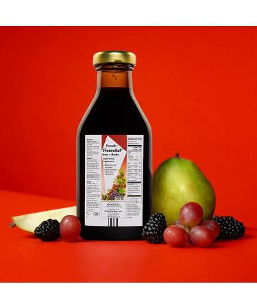 Floradix Floravital Iron & Herb Vegan Liquid Supplement 23 Fl Oz - Energy Support - Buy Online on GoSupps.com
