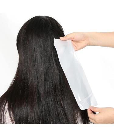 100pcs morceau de cheveux de blanchiment de coloration professionnelle papier de surbrillance de couleur de teinture recyclable morceau de cheveux magique en mousse pour les - Buy Online on GoSupps.com