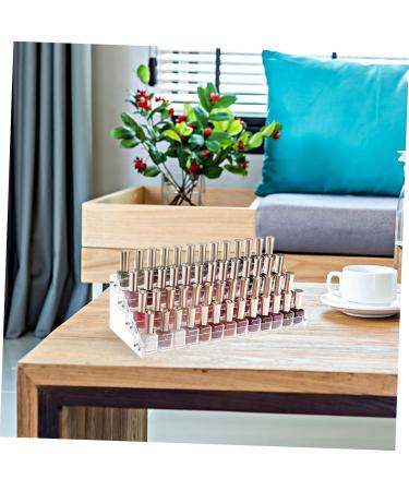  Mikinona Mikinona Multi-Layer Nail Polish Display Stand with Separate Compartments Compact and Neat Lipstick Display for Bedroom - Buy Online on GoSupps.com