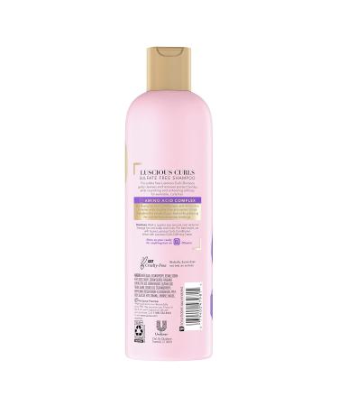 Suave Pink Luscious Curls Shampoo 16.5 oz - Define Curly Hair with Amino Acid Complex | International Shipping - Buy Online on GoSupps.com