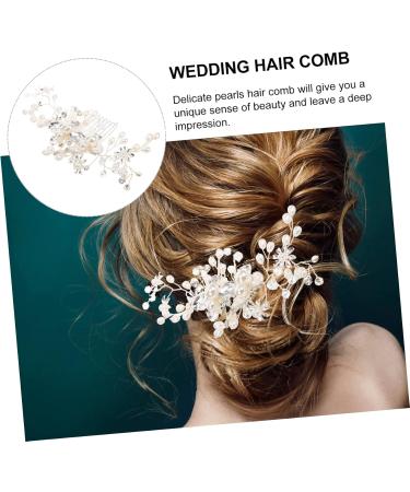 Housoutil Bridal Comb Flower Girl Hair Accessory Wedding Headpiece Girls Hair Accessory Crystal Hair Comb Hair Accessory for Girls Bridal Headdress Tiara Manual Alloy Hair Accessories Bride - Buy Online on GoSupps.com