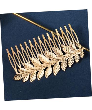 Healeved Bridal Hair Comb Wedding Hair Comb Bride Hair Combs for Women Decorative Tiaras for Women Gold Hair Comb Bridal Insert Comb Wedding Hair Accessories Gold Headpiece Veil Comb Alloy - Buy Online on GoSupps.com