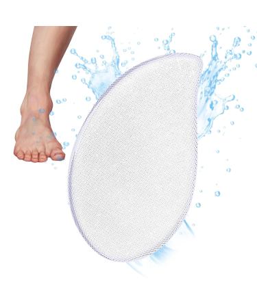 Heel Scrubber | Glass Callus Remover Dry Heels Skin Remover | Glass Foot File Pedicure Helper in-Shower Foot Scrubber Dead Skin Remover for Soft Feet Big Magatama