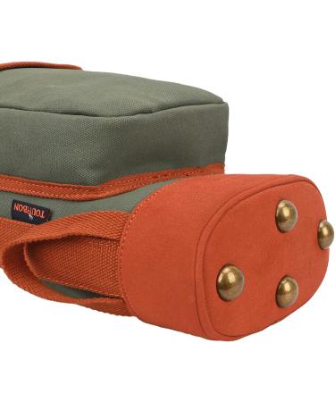 TOURBON Canvas Golf Club Travel Case - Lightweight Carry Bag for Men and Women in Green - Buy Online on GoSupps.com