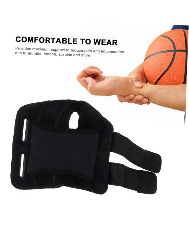 Mobestech Fracture Brace - Wrist Support & Compression Wraps | Adjustable Wrist Guards & Splint for Pain Relief - 28x16 cm Black - Buy Online on GoSupps.com