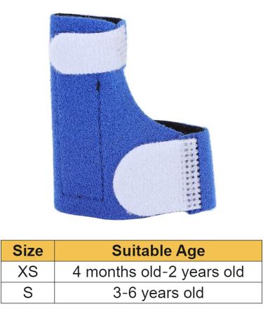 Baby Thumb Brace Support - Soft Breathable Stabilizer for Infants and Children (Blue XS) - Buy Online on GoSupps.com