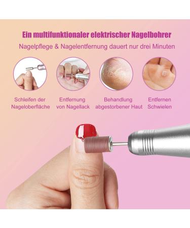 Folai Professional Electric Nail Cutter - 30 000 RPM Adjustable Nail File for Gel & Acrylic Nails - Ideal for Hobbyists - International Shipping Available - Buy Online on GoSupps.com