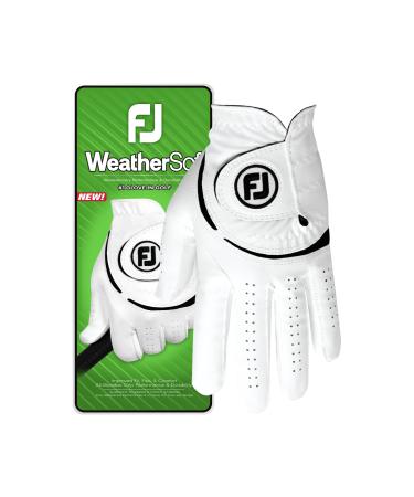 FootJoy Men's Weathersof Golf Glove L White / Black