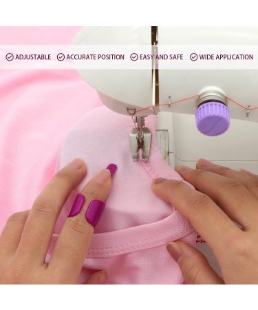 Sewing Fingerthing Pusher - Thumb Protector Sewing Tool (Black/Purple) - Buy Online on GoSupps.com