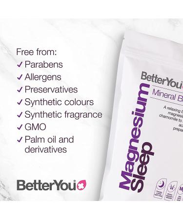 BetterYou Magnesium Sleep Bath Flakes with Essential Oils - Relaxing and Soothing Formula for Restful Sleep - 2.3 lb - Buy Online on GoSupps.com