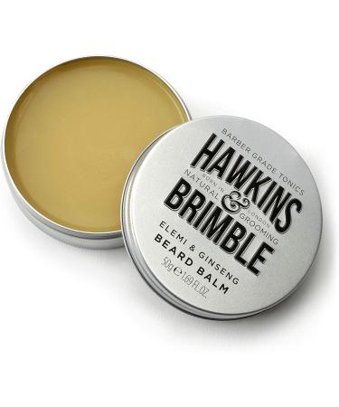 Hawkins & Brimble Beard Balm 50g - Soften, Smooth & Strengthen Beard | Signature Scent for Growth Support - Buy Online on GoSupps.com