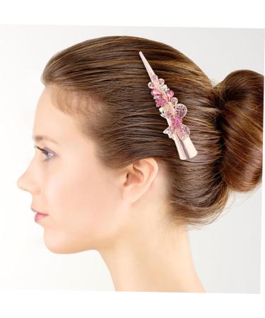 minkissy hair barrettes hair clips hair accessories clip ins rhinestone hairpins hair decoration clips for hair hairpin for women large barrette large hairpins grace women's Metal decorate - Buy Online on GoSupps.com