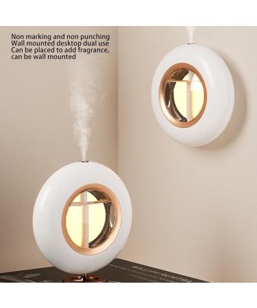 Essential Oil Diffuser - Automatic Aromatherapy Mist Diffuser for Home & Bathroom - Odor Eliminator with Timer (White - Buy Online on GoSupps.com