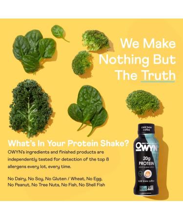 Plant-Based Protein Shake: 20g Vegan Protein, Organic Pumpkin Seed Flax Pea Blend, Prebiotic Supplement, Superfood Greens All-in-One Nutrition - Vanilla Variety Pack (12 Pack) - Buy Online on GoSupps.com