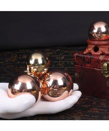 Unbit Baoding Balls - 39mm Stress Relief & Meditation | Magnetic Chinese Exercise Balls (2 Piece Set) - Ideal for Massage & Hand Therapy - Buy Online on GoSupps.com