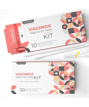 VAGINOX Vaginal PH Test Kit with Sterile Swabs  Monitor Vaginal PH Balance and Yeast Infection Test  Individually Packed BV Test Strips for Women  Easy to use Feminine PH Test Strips (30) - Buy Online on GoSupps.com