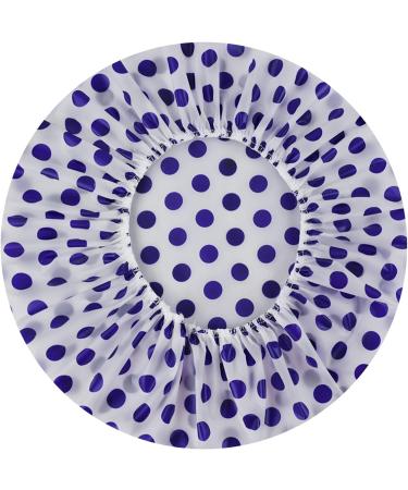 Jiusike Large Waterproof Hair Bath Cap - Reusable Silicone Shower Cap for Extra Hair Care | Multicolor One Size - Buy Online on GoSupps.com