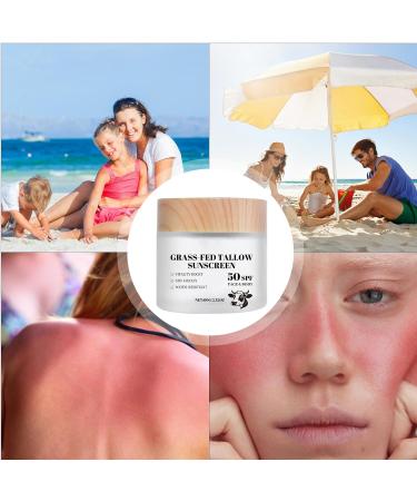  Generisch Healthy sun protection 60g SPF 50 non-greasy moisturizing sunscreen | UV protection daily summer care for outdoor activities - Buy Online on GoSupps.com