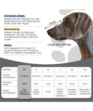 Bonthee Dog Muzzle - Soft Breathable Mesh for Small & Medium Dogs | Adjustable Reflective Puppy Muzzlers for Grooming & Safety - Buy Online on GoSupps.com