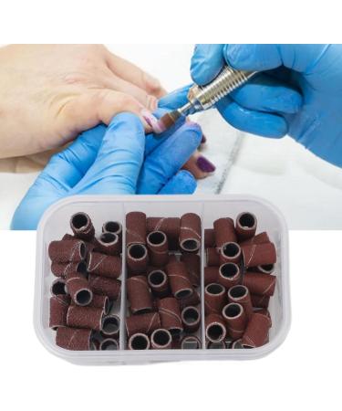 80 120 180 Grit Sanding Bands for Dead Skin Removal Premium Foot Care Nail Drill Bit Set with Mandrel Bit for Home Foot Care - Buy Online on GoSupps.com