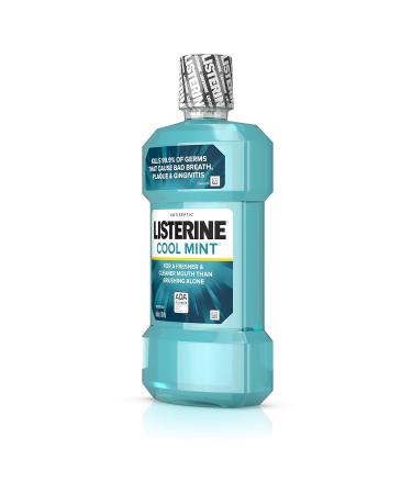 Shop Listerine Antiseptic Mouthwash Cool Mint - 500 ml | Fast International Shipping - Buy Online on GoSupps.com