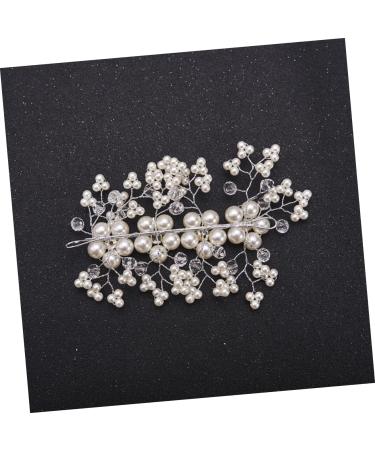Ipetboom Wedding Hair Comb Tiara Bride Crystal Comb White Bridal Hair Comb - Buy Online on GoSupps.com