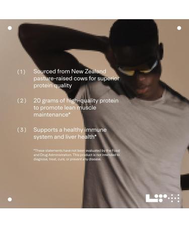 LTH Whey Protein - Trusted by Life Time Members - Grass-Fed Whey Protein Powder - with Amino Acids - Aids Lean Muscle & Recovery - Supports Immune & Liver Health - Chocolate (30 Servings) - Buy Online on GoSupps.com