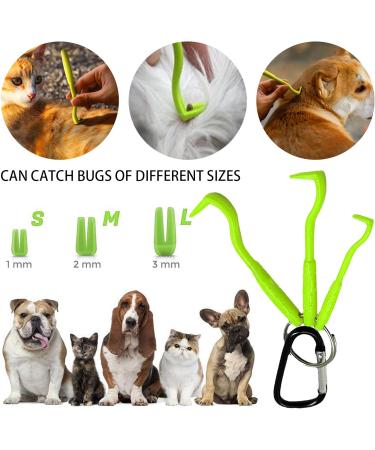 BDSHUNBF 7PCS Tick Remover Tool Multifunctional Tick Remover Kit Painlessly Tick Professional Tick for Dogs Cats Rabbits Humans Pets (Clip) - Buy Online on GoSupps.com