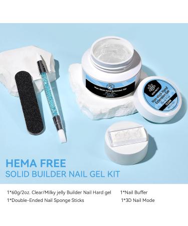  Born Pretty Born Pretty Clear Reconstruction Gel Solid Nail Extension Gel Non Sticky for Hands - Buy Online on GoSupps.com