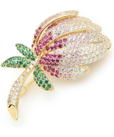 Pin Jewelry Gifts for Women Ladies Fashion Accessories Ladies Elegant Rhinestone Daisy Flower Brooch Wedding Party Brooch Flower Shaped Brooch Brooches & Pins - Buy Online on GoSupps.com