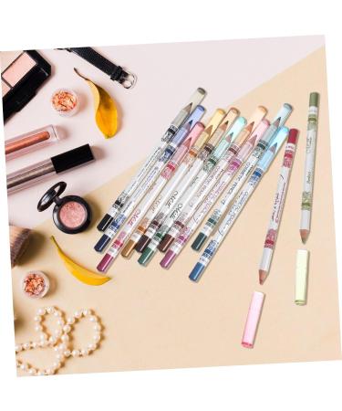 BIUDECO 24 Pcs Colored Eyeliner Pencils Lip Liner Colored Eyeliners Sweatproof Eyeliner Colorful - Buy Online on GoSupps.com