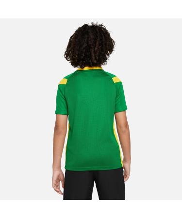 Buy Nike Park Derby III Short Sleeve Football Jersey - Pine Green/Tour Yellow - Unisex Kids (L) | International Shipping Available - Buy Online on GoSupps.com