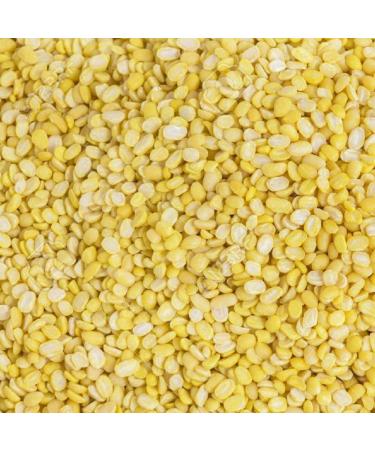 Organic Swaad Yellow Mung (Moong) Dal Split Hulled (Without Skin) 1kg EU and India Organic Certified - Buy Online on GoSupps.com