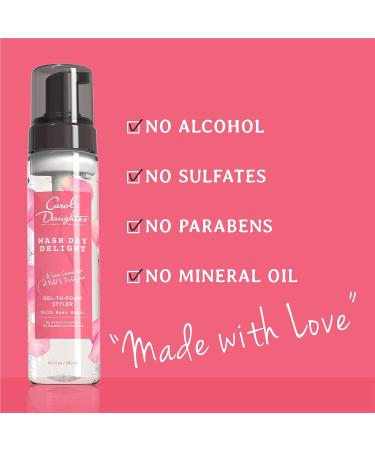 Carol's Daughter Wash Day Delight Hair Gel to Foam Mousse Styler with Rose Water 8.5 fl oz - Buy Online on GoSupps.com