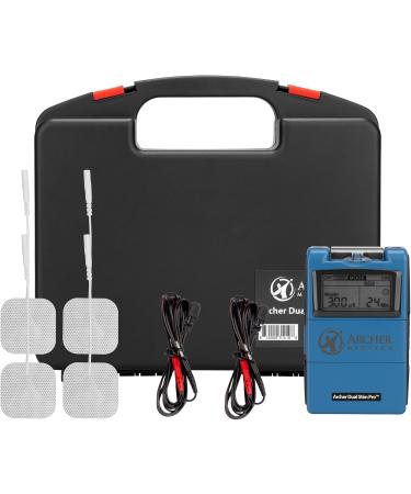 Shop Dual Stim Pro TENS/EMS Unit - 24 Modes Professional Quality for All-Day Use | International Shipping Available - Buy Online on GoSupps.com