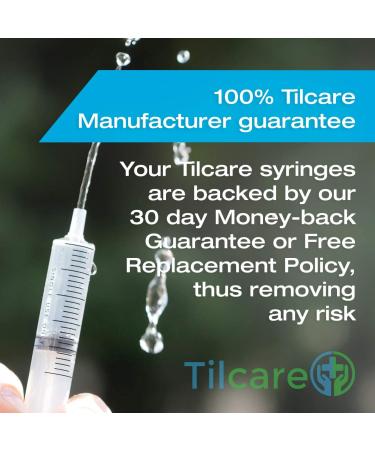 30ml Oral Dispenser Syringe with Cover 50 Pack by Tilcare - Luer Slip Sterile Plastic Medicine Food Droppers for Children  Pets & Adults  Latex-free Medication Dispenser - Large Feeding Tube Syringes - Buy Online on GoSupps.com