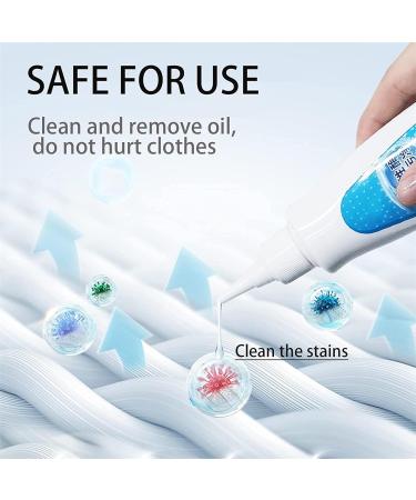 Xebular 1/2PCS Active Enzyme Clothing Stain Remover Oil Stain Remover Clothes Stain Remover For White Clothes Stain Remover For Clothes Liquid Detergent For Most Types Of Clothes (A -2PCS) - Buy Online on GoSupps.com