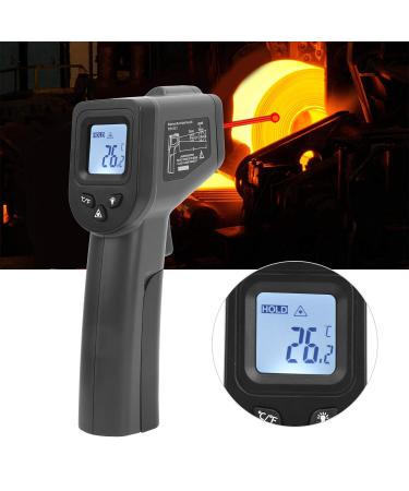 DT8380D Handheld Infrared Thermometer - 50 C to 380 C | Contactless Digital Temperature Meter with LCD Backlight for Industrial Use - Buy Online on GoSupps.com