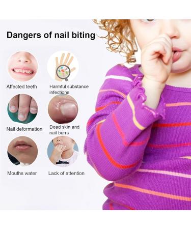  LIZEALUCKY Stop eating your nails 2 pieces 2 functions Bitter water for nails helps correct the behavior of eating your nails Nail polish Deterrent treatment - Buy Online on GoSupps.com