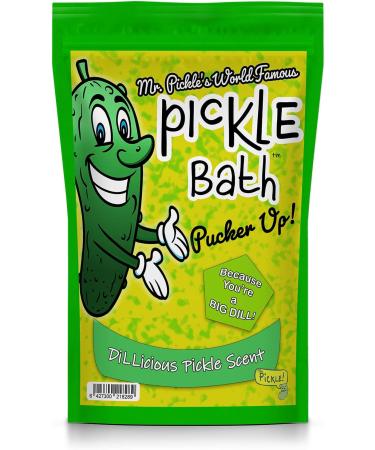 Pickle Bath Salts - Premium Dill Pickle Scented Soak for Kids, Teens & Adults | Shower Gift for Pickle Lovers | Funny Stocking Stuffer - Buy Online on GoSupps.com
