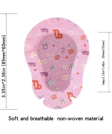 Adhesive Eye Patches for Kids - Cute Girls Design 100 Hypoallergenic & Breathable Patches for Lazy Eye Treatment - Buy Online on GoSupps.com