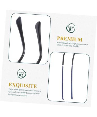 Plafope Metal Glasses Legs Repair Set - Women's Sunglasses Replacement Parts for Broken Glasses - Buy Online on GoSupps.com